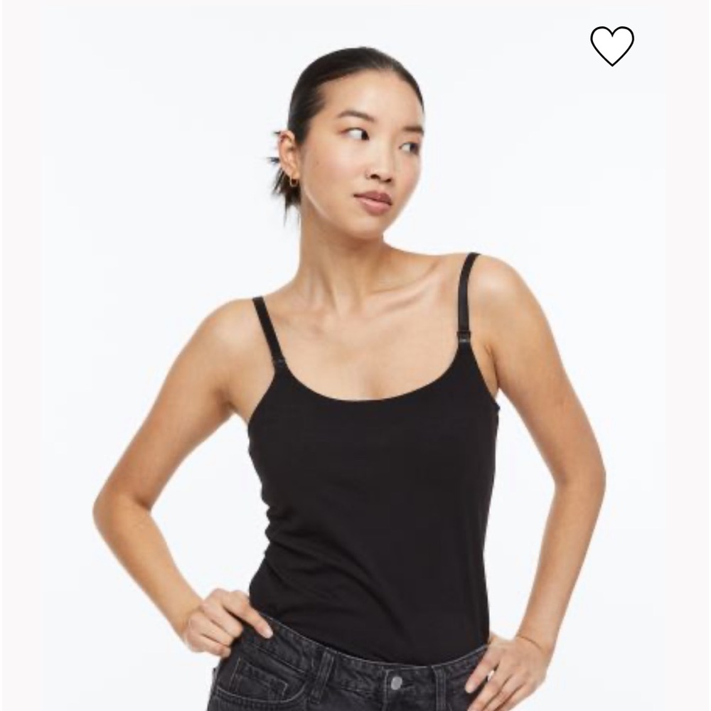 6 H&M Nursing Tank Tops, size S, multiple colors